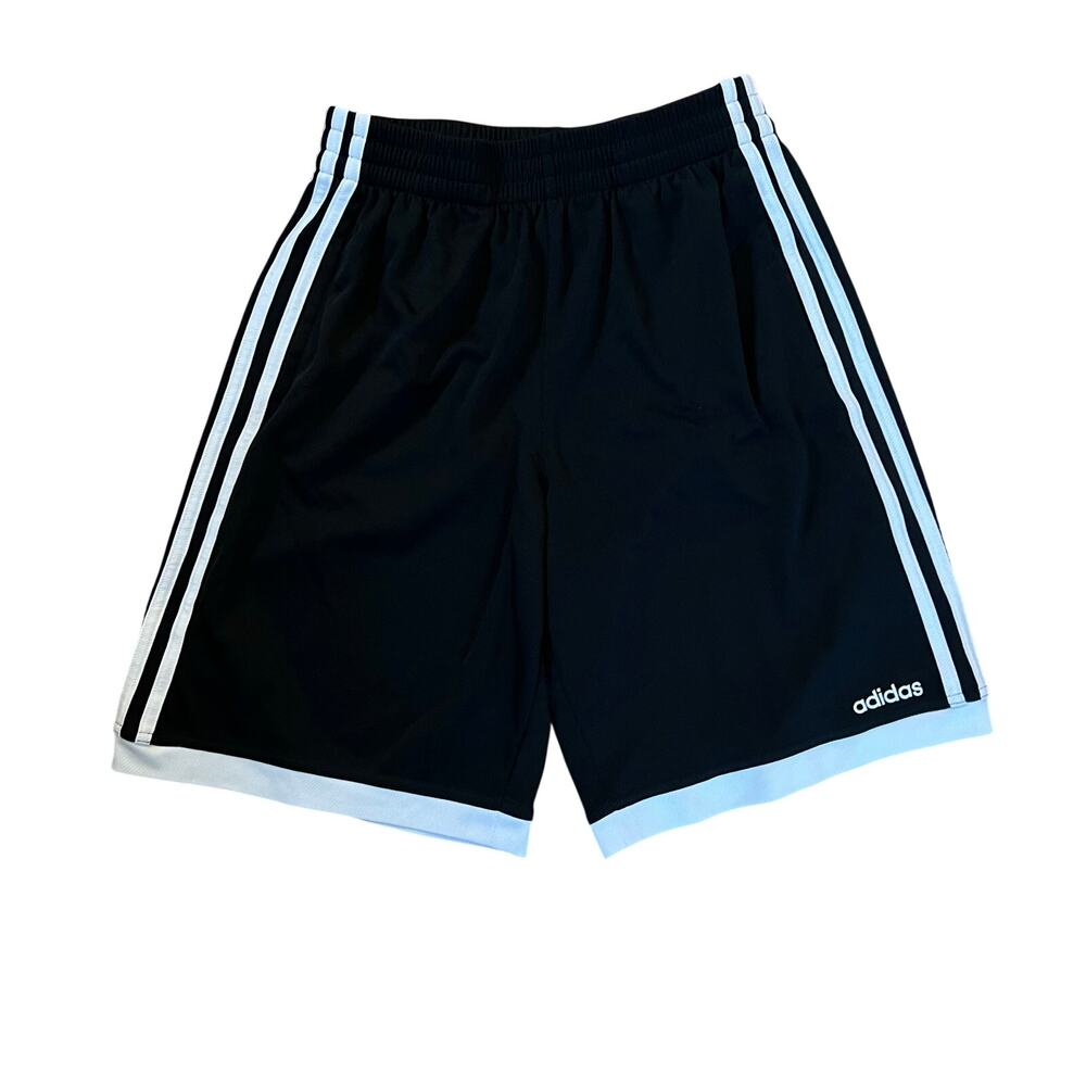 ❤️ 3/$25 Adidas 3 Stripe Athletic Shorts for Boys 14/16